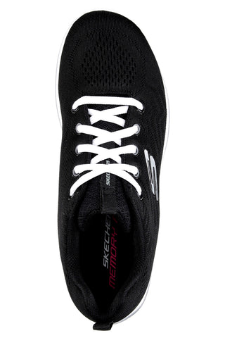 Skechers Graceful Get Connected Damen-Sneaker in Schwarz
