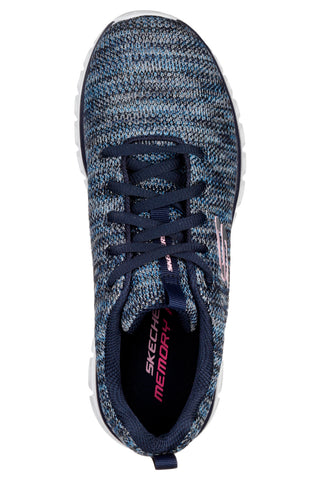 Skechers Graceful Twisted Fortune Damen-Sneaker in Blau
