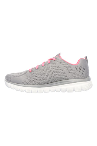 Skechers Graceful Get Cobbected Damen-Sneaker in Grau