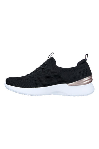 Skechers-Air Dynamight-Perfect Steps Damen-Sneaker in Schwarz