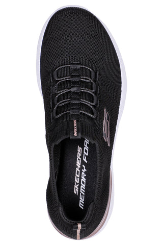 Skechers-Air Dynamight-Perfect Steps Damen-Sneaker in Schwarz
