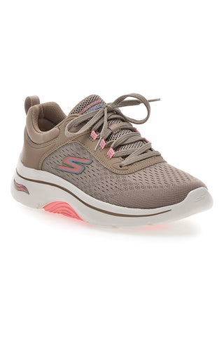 Sneakers Beige da Donna Skechers Go Walk Arch Fit 2.0-Balin