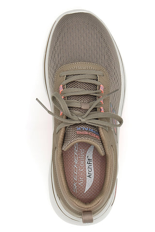 Sneakers Beige da Donna Skechers Go Walk Arch Fit 2.0-Balin