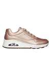 Skechers Uno-Rose Bold RoseGold-Sneaker für Damen