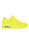 Sneakers Gialle da Donna Skechers Uno-Night Shades