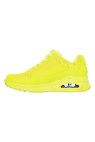 Sneakers Gialle da Donna Skechers Uno-Night Shades