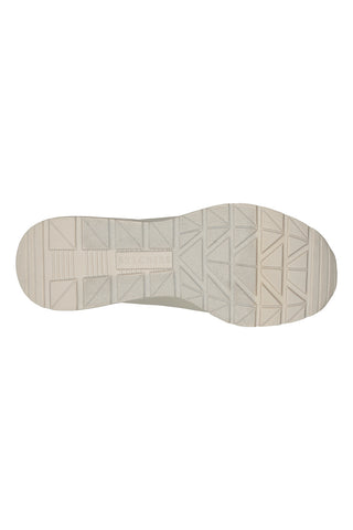 Beige Sneakers mit Flatform Skechers Million Air