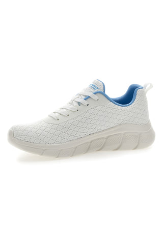 Skechers Bobs B Flex-Quick Pivot Weiße Sportschuhe