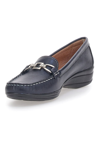 Blaue Mokassins für Damen Pittarello Focus 8135