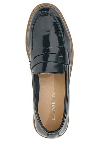 Mocassini Neri in Vernice Le Havre Paris 526819