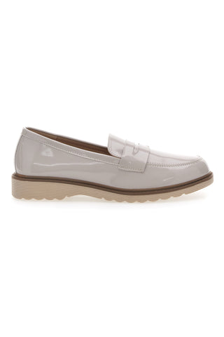 Le Havre Paris Beige Lack-Loafer 526820