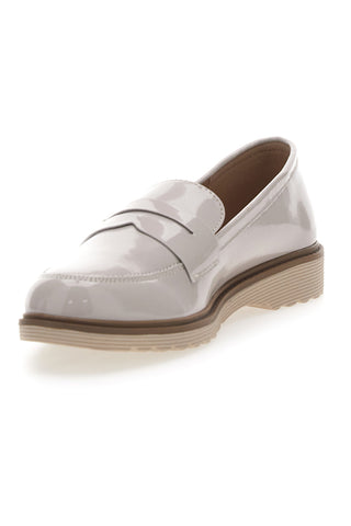 Mocassini In Vernice Beige Le Havre Paris 526820