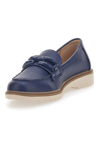 Blauer Mokassin mit Kette Le Havre Paris 526818