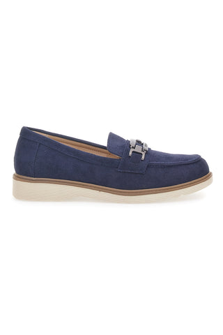 Blauer Mokassin mit Horsebit Le Havre Paris 526822