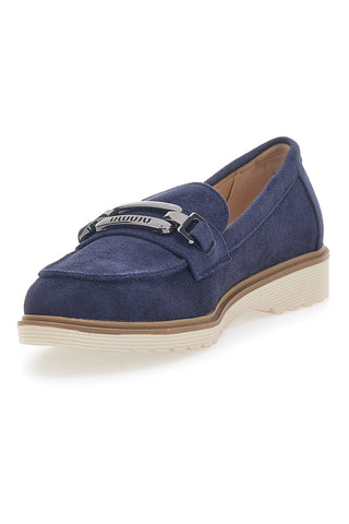 Mocassino Blu con Morsetto Le Havre Paris 526822