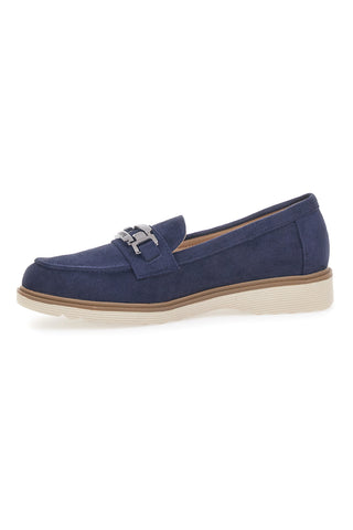 Mocassino Blu con Morsetto Le Havre Paris 526822