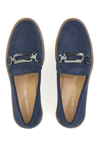 Mocassino Blu con Morsetto Le Havre Paris 526822