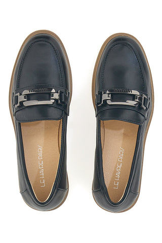 Mocassino Nero con Morsetto Le Havre Paris 526823
