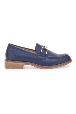 Blauer Mokassin mit Goldkette Le Havre Paris 1134