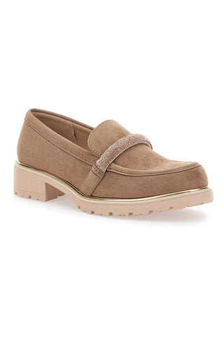 Taupefarbener Le Havre Paris Mokassin 233183