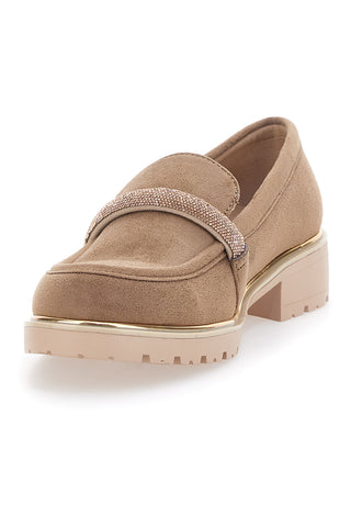 Taupefarbener Le Havre Paris Mokassin 233183