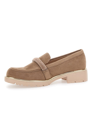 Taupefarbener Le Havre Paris Mokassin 233183