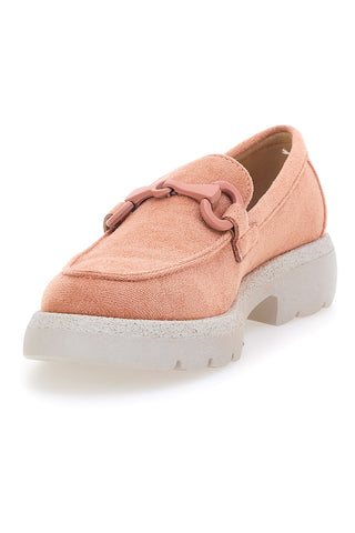 Mocassini Rosa Pastello Con Morsetto Le Havre Paris 230053