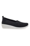Schwarze Slip-On-Sneaker mit Strasssteinen Me & Me 090246