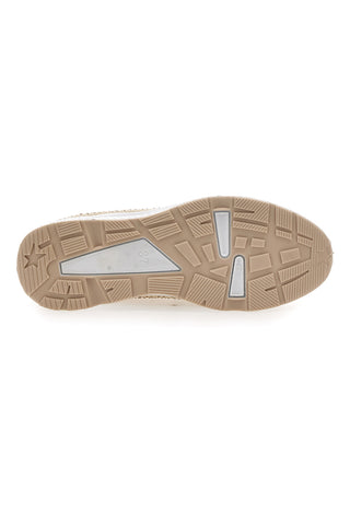 Beige Slip-On-Sneaker mit Strasssteinen Me & Me 090263