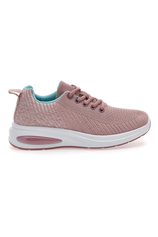 Sneakers Rosa Con Tomaia In Tessuto The First Active 090226