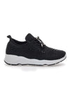 Sneakers Nere Con Strass The First Active 2021602
