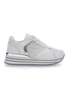 Weiße Flatform-Sneaker von Cafè Cost 231