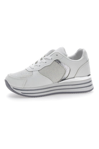 Weiße Flatform-Sneaker von Cafè Cost 231