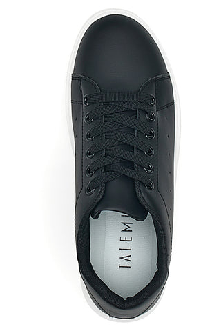 Sneakers Nere Con Chiusura Stringata Talemi 270