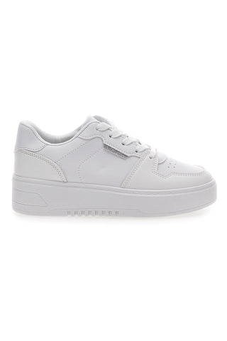 Weiße Sneakers mit Flatform Talemi 205