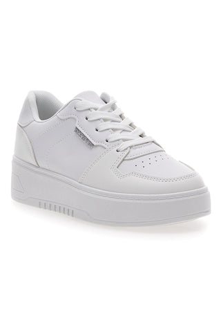 Weiße Sneakers mit Flatform Talemi 205