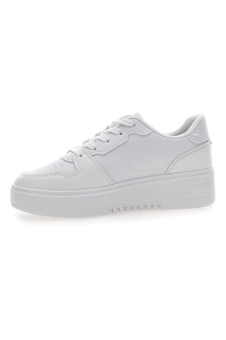 Weiße Sneakers mit Flatform Talemi 205