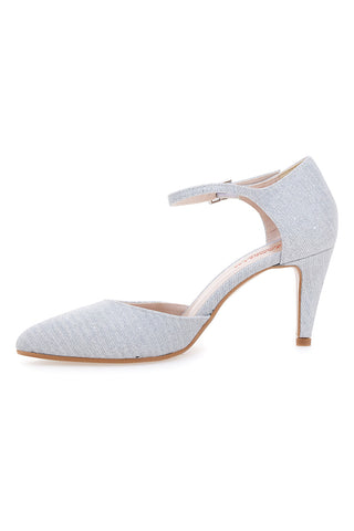 Silbernes Dekolleté mit Riemen Pittarello Romantic 4615