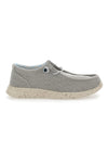 Graue Slipper aus Sevenoaks Canvas 1147