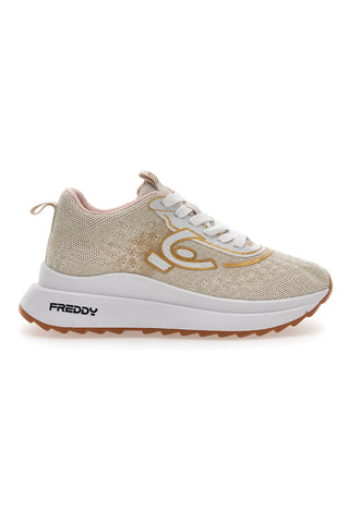 Freddy 7552 Damen-Sneaker in Creme