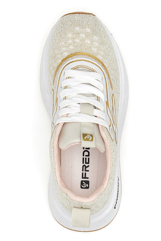 Freddy 7552 Damen-Sneaker in Creme