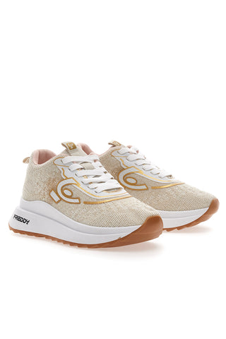 Freddy 7552 Damen-Sneaker in Creme