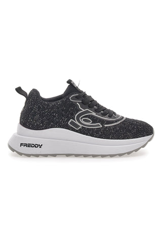 Freddy 7552 Damen-Sneaker in Schwarz