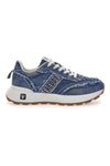 Sneakers in Denim Blu Freddy 7604