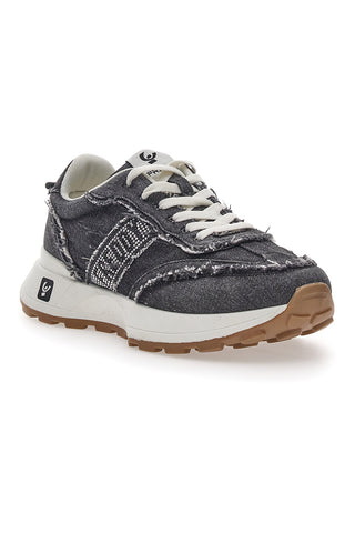 Freddy 7604 schwarze Jeans-Sneaker
