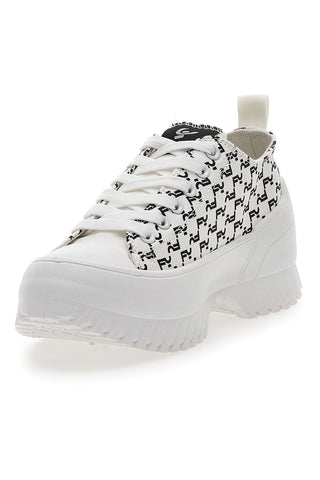 Sneakers Platform Bianche Freddy 7582
