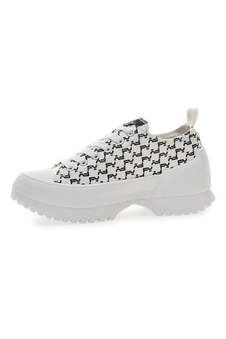 Sneakers Platform Bianche Freddy 7582