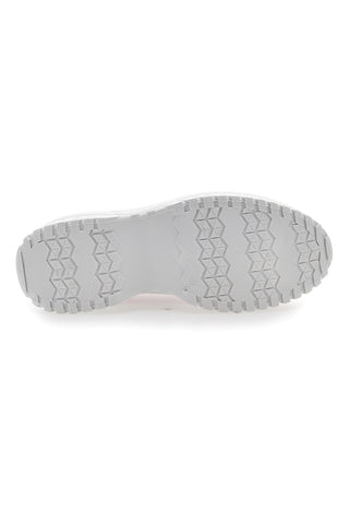 Sneakers mit rosafarbener klobiger Sohle Freddy 7601