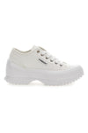 Sneakers Bianche con Platform Freddy 7601