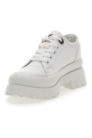 Sneakers Bianche Platform da Donna Freddy 7603